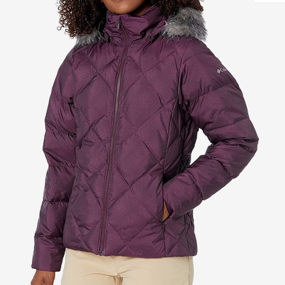 Columbia Jackets \u0026 Coats | Columbia Icy Heights II Mid Length Down Jacket | Color: Purple | Size: 1x | Simply_Effie's Closet